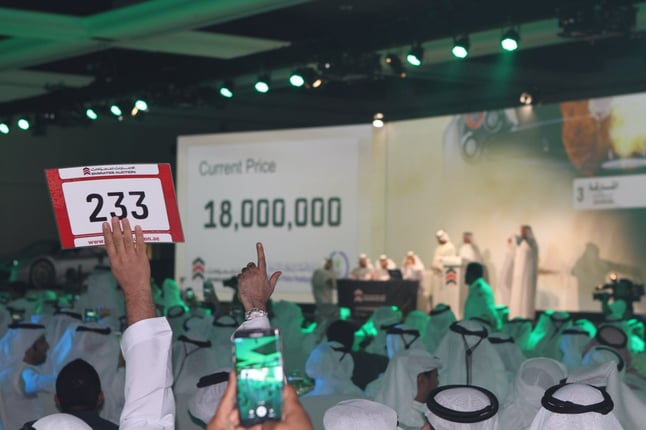 Sharjah's First Number Plate Auction